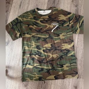 Ink Addict Men's Camouflage Short Sleeve Tee